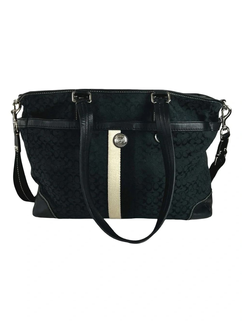 Coach signature stripe