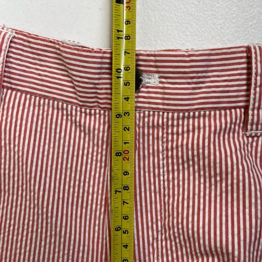 Izod seersucker red