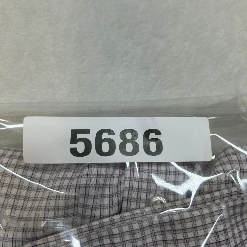 Banana Republic Slim Fit Shirt Mens Medium Multi Check Pattern Button Down‎