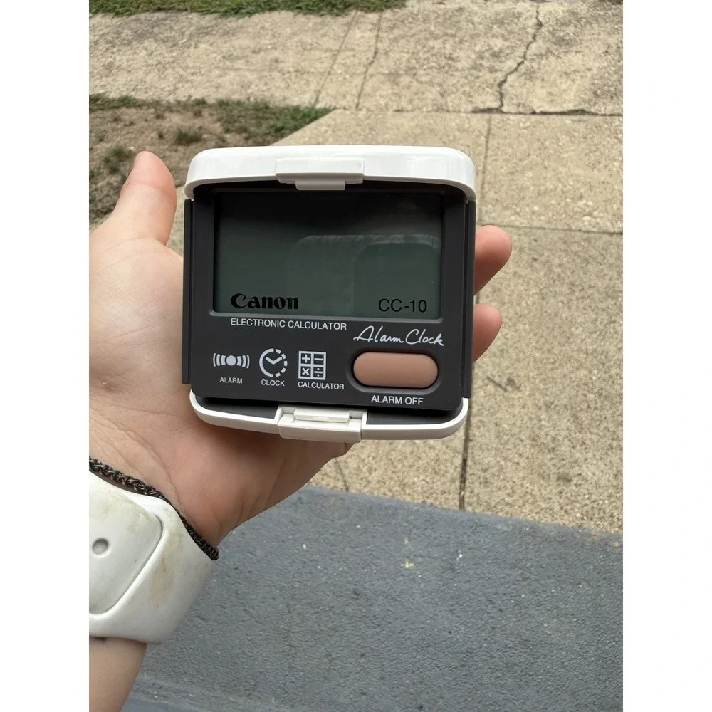 Canon clock has