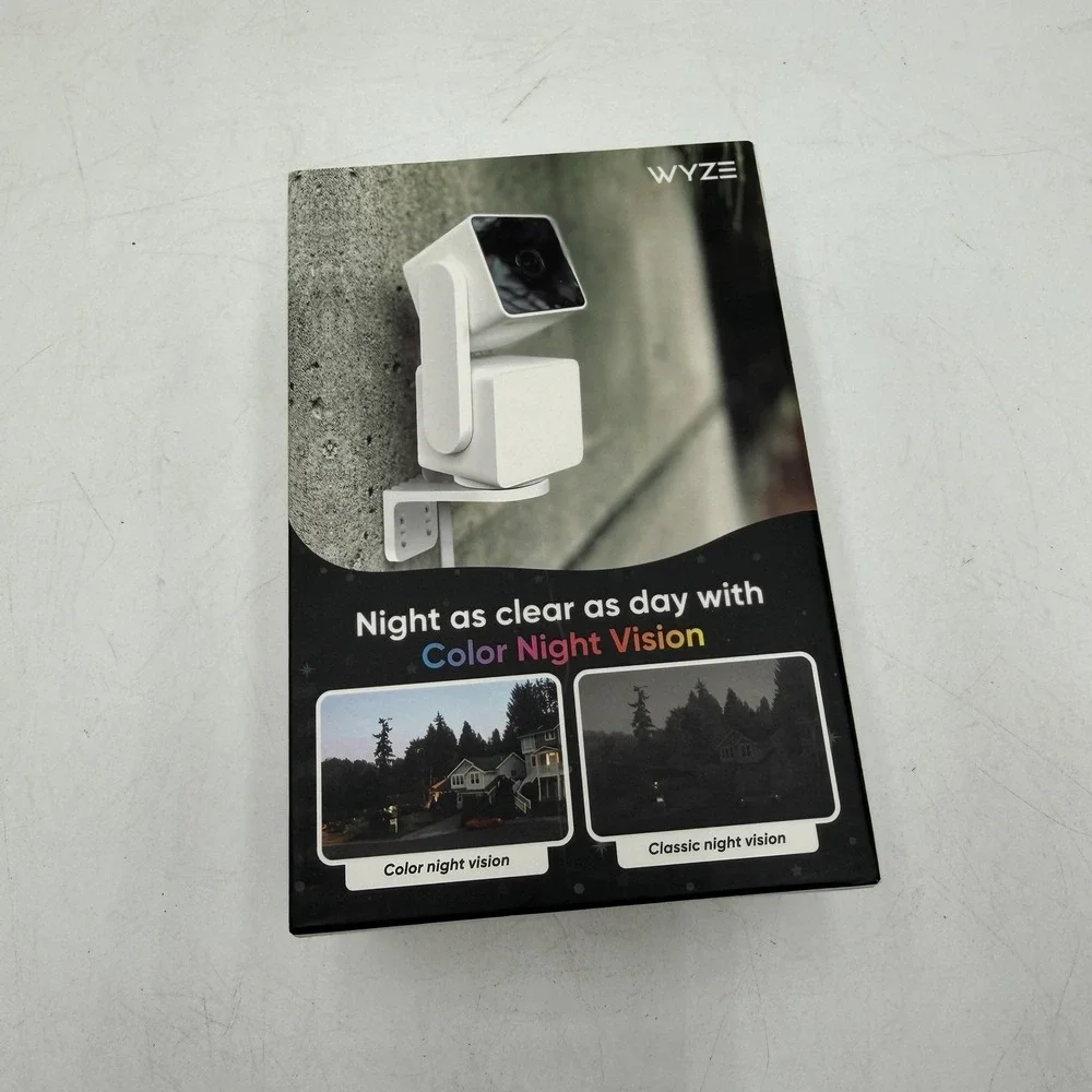 Wyze Cam Pan Indoor Outdoor Camera White WYZECPAN3 Sealed
