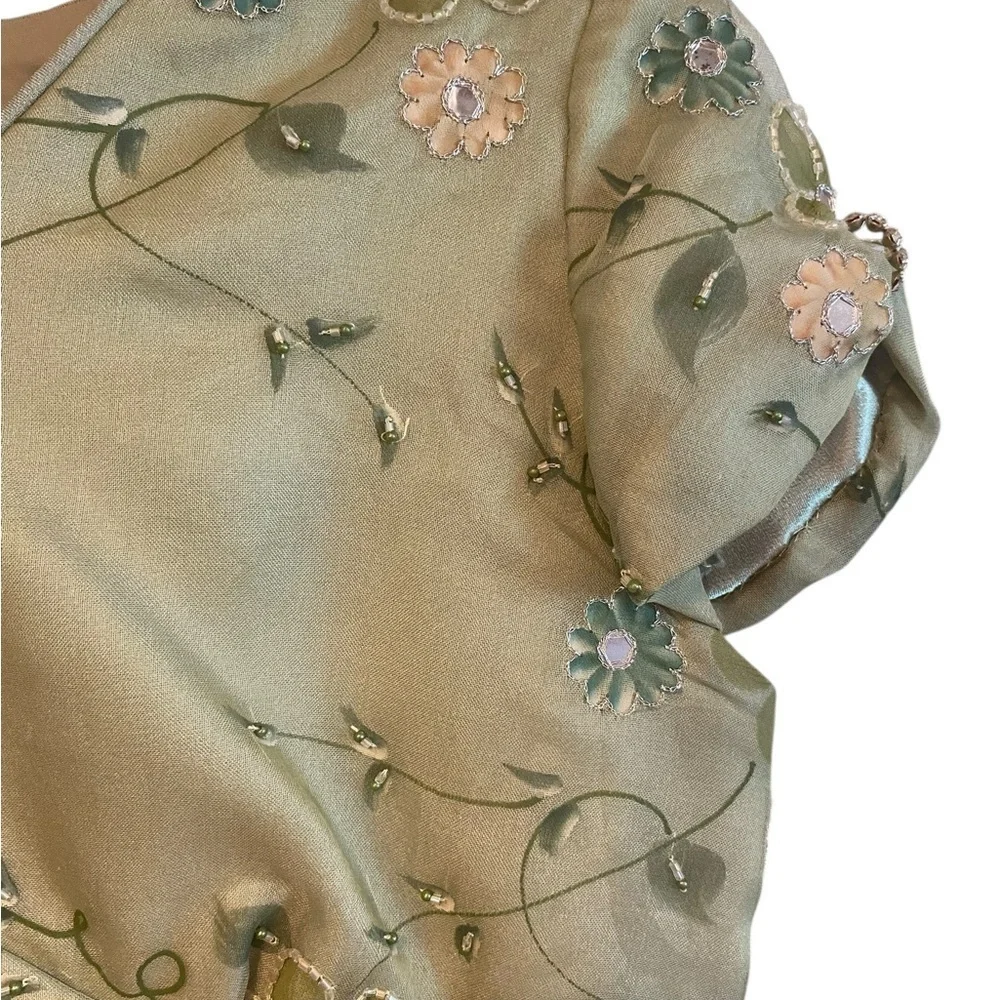vintage elegant green