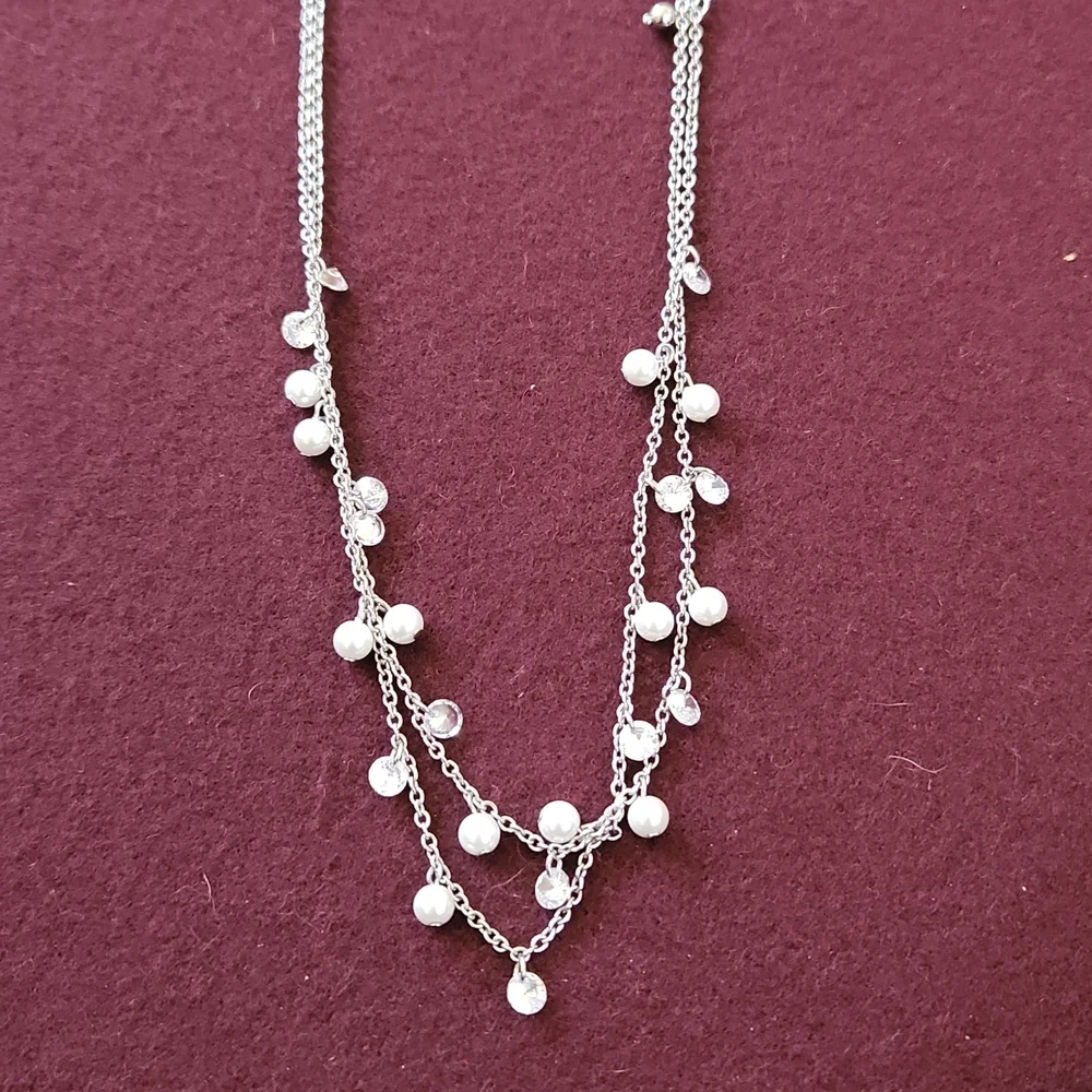 INC International Concepts Silver-Tone Necklace