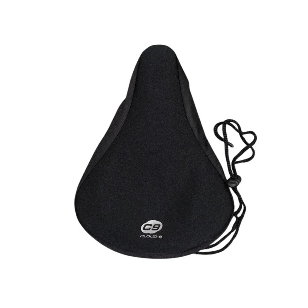 C9 Cloud-9 Bicycle Seat Cover Unisex OS Black Padded Drawstring‎ Cushion