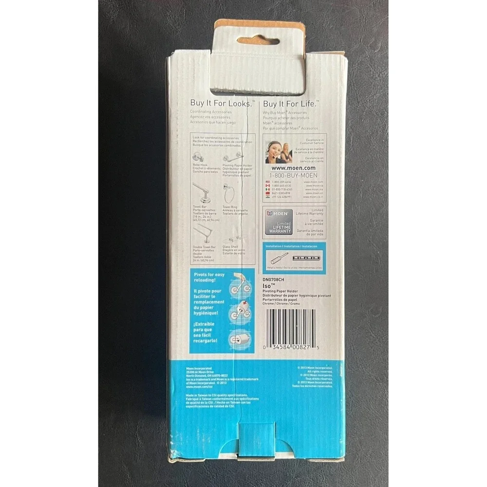 Moen iso pivoting