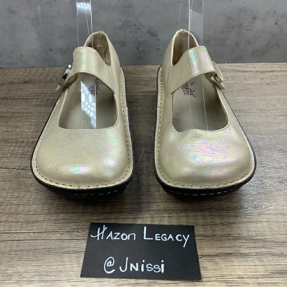 Alegria~Women’s~Palomoa Abalone Mary Jane PAL-243~Size 37/US 7/7.5‎