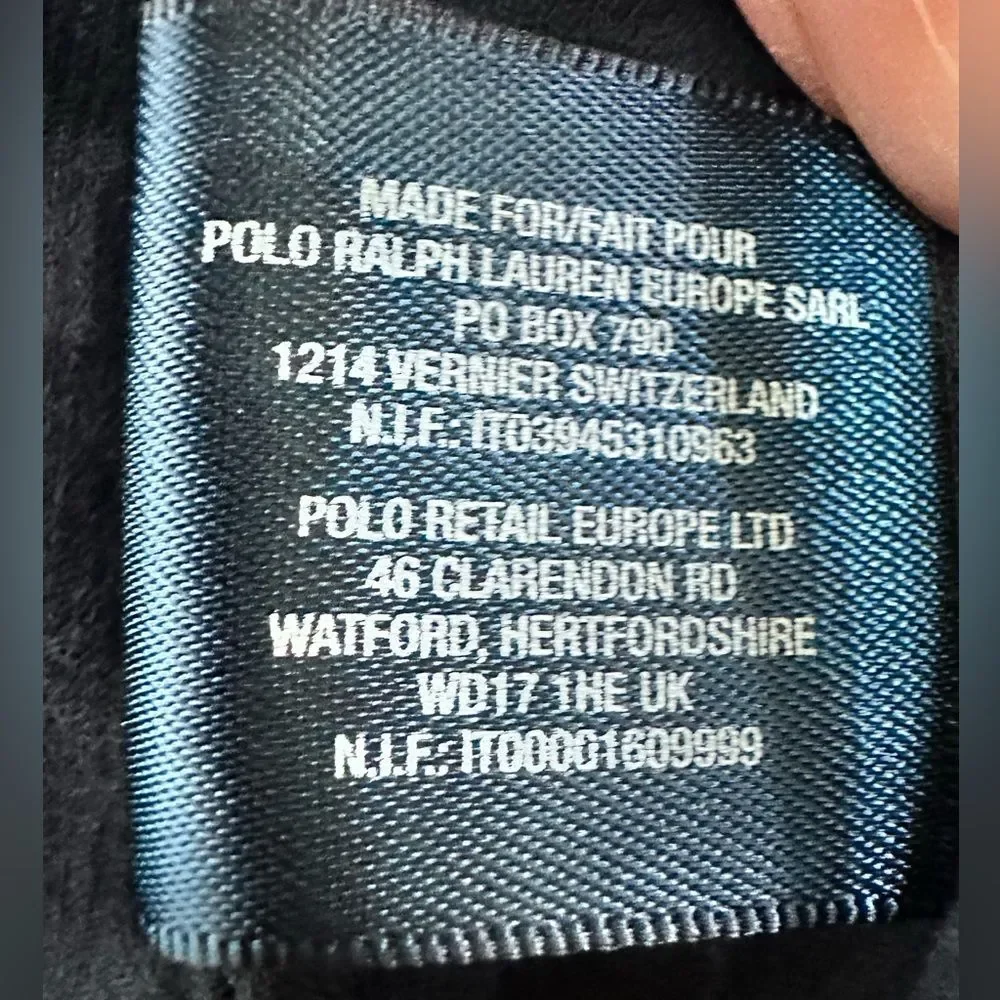 Ralph Lauren colors sleeves
