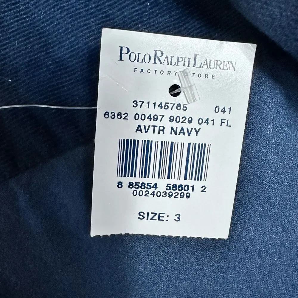 Ralph Lauren logo ruffle waist