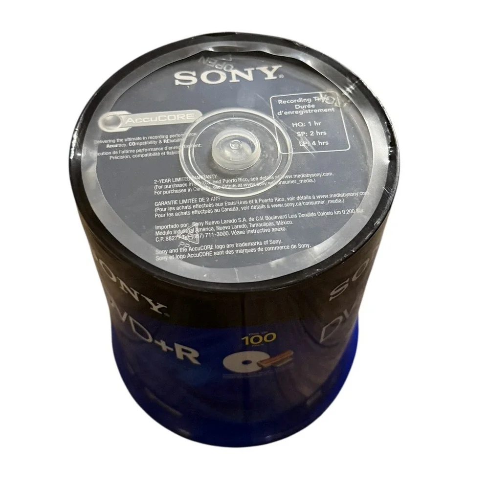 Sony dvd+r 7gb