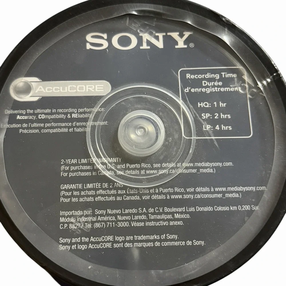 Sony dvd+r 7gb