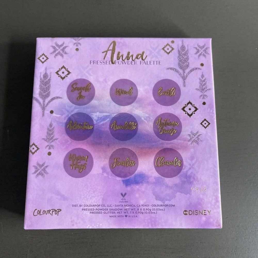 Colourpop anna frozen