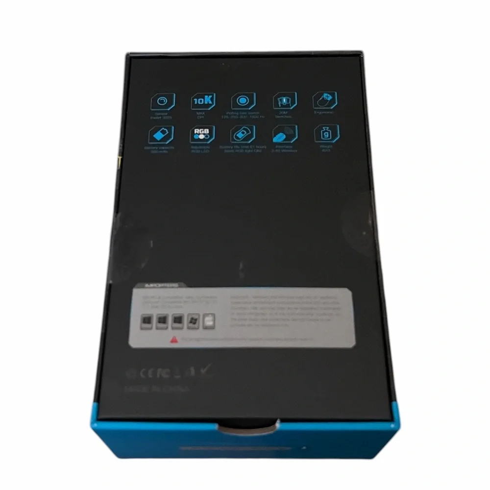 Razeak RM-X33 Wireless Gaming Mouse 10000 DPI RGB Honeycomb Lightweight