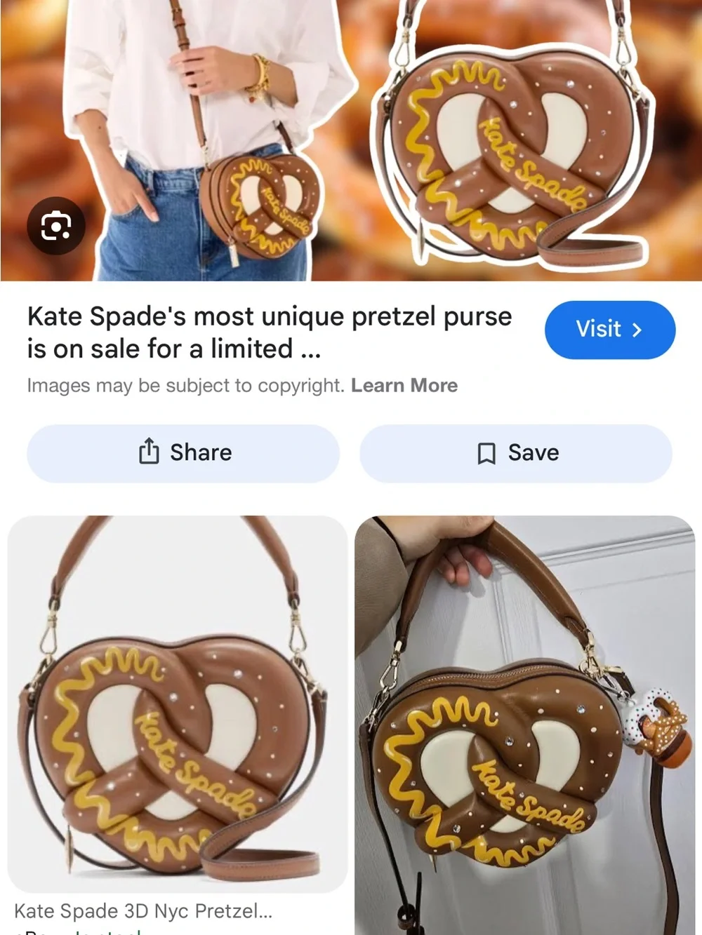 kate spade playful pretzel