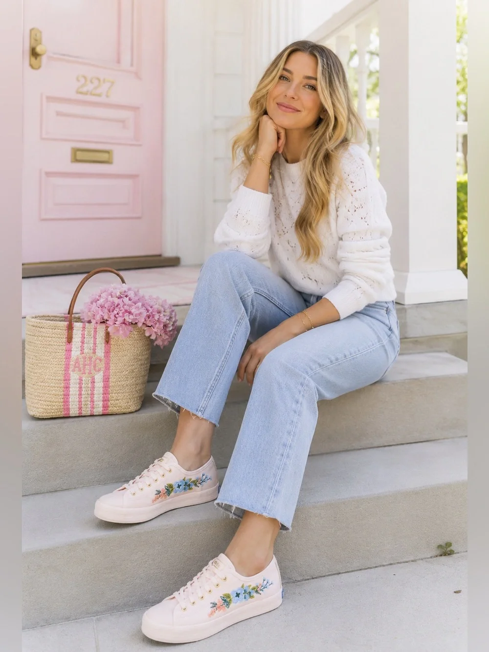 Keds whimsical floral