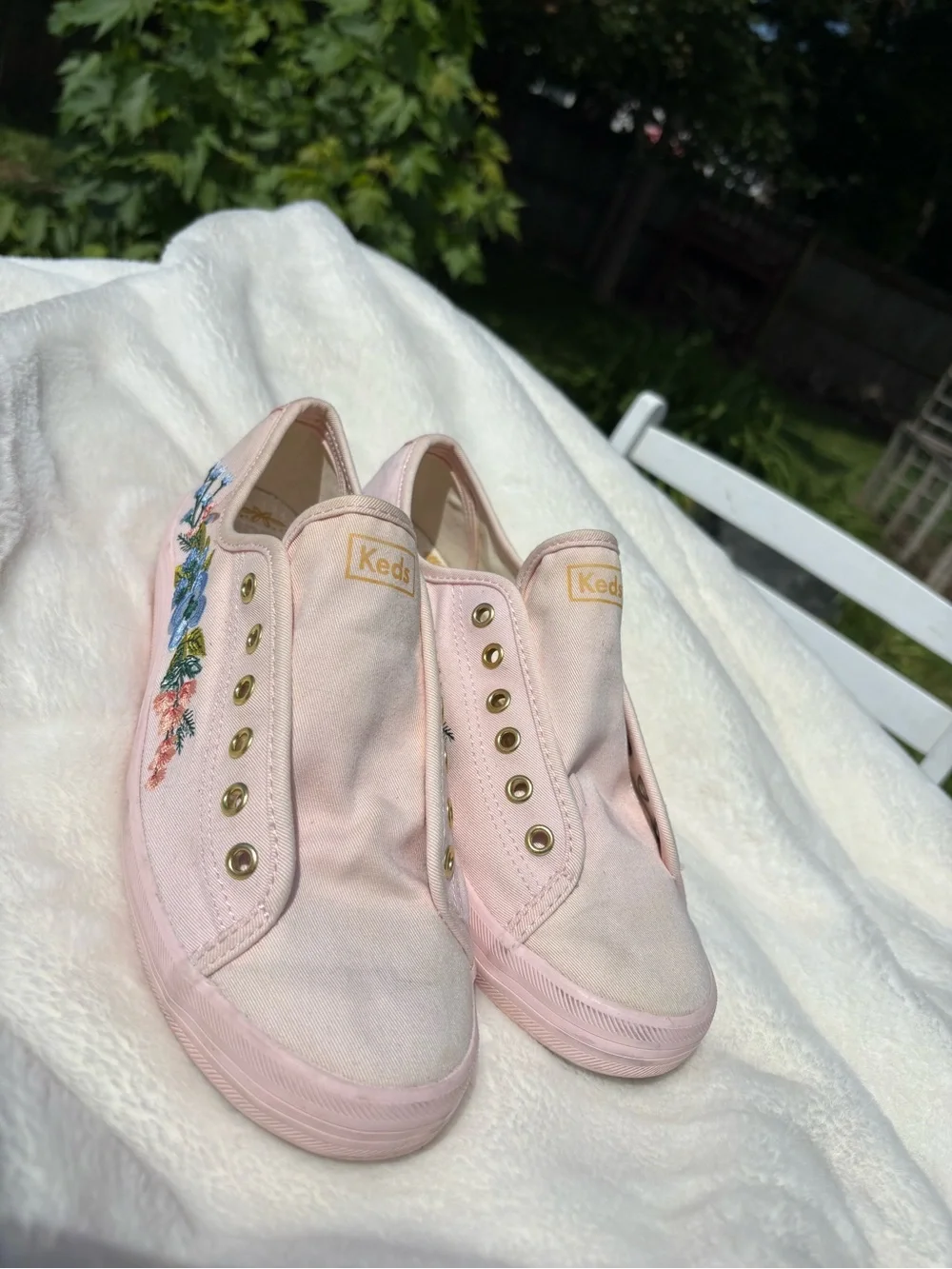 Keds whimsical floral