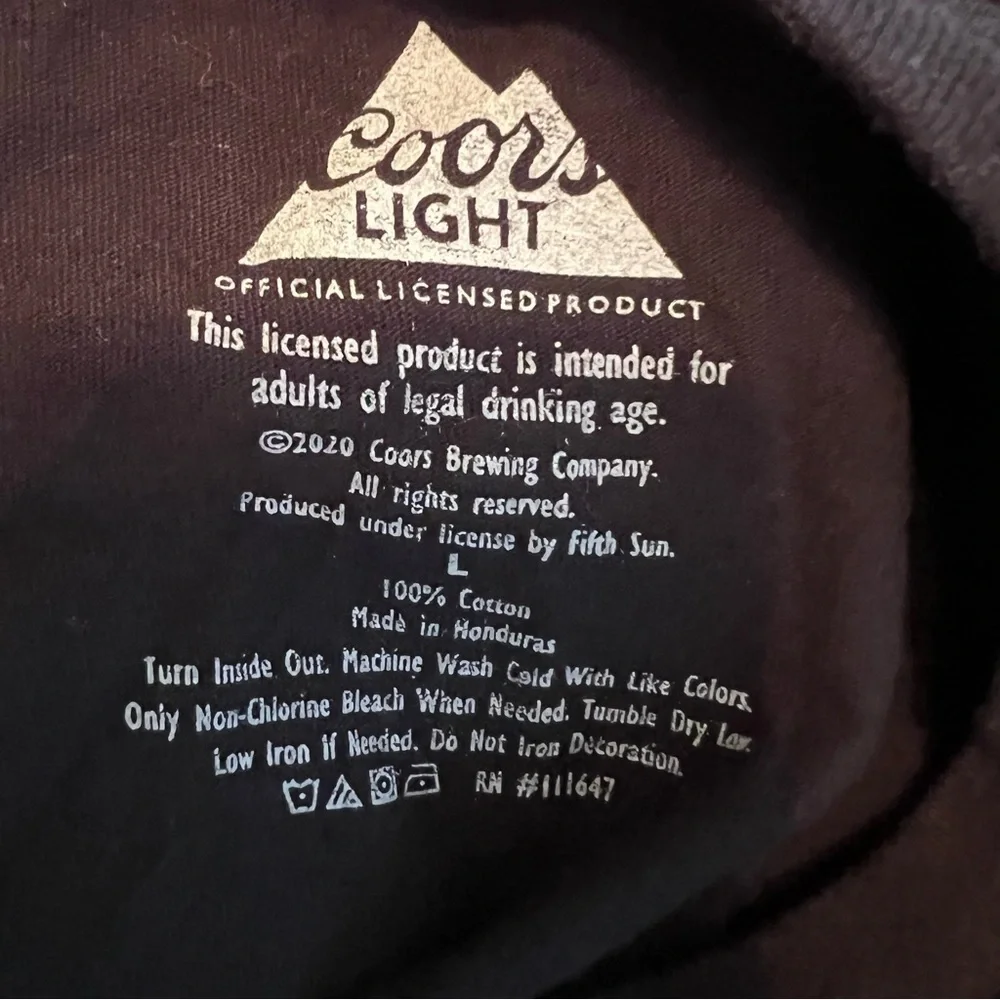 Coors Light new own
