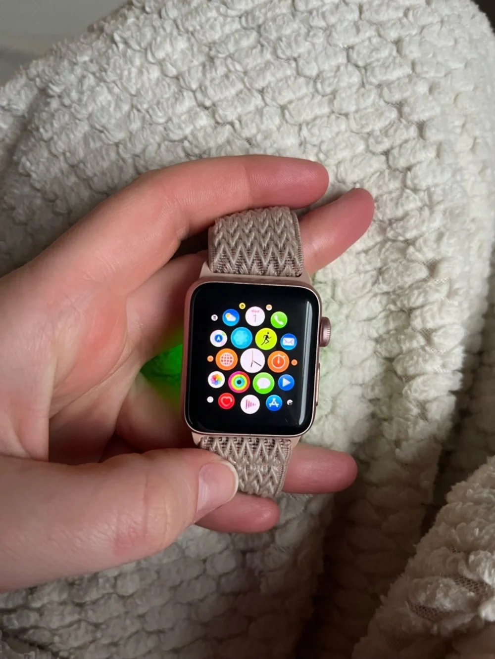 Apple Watch series 2 rose gold 38mm in great condition