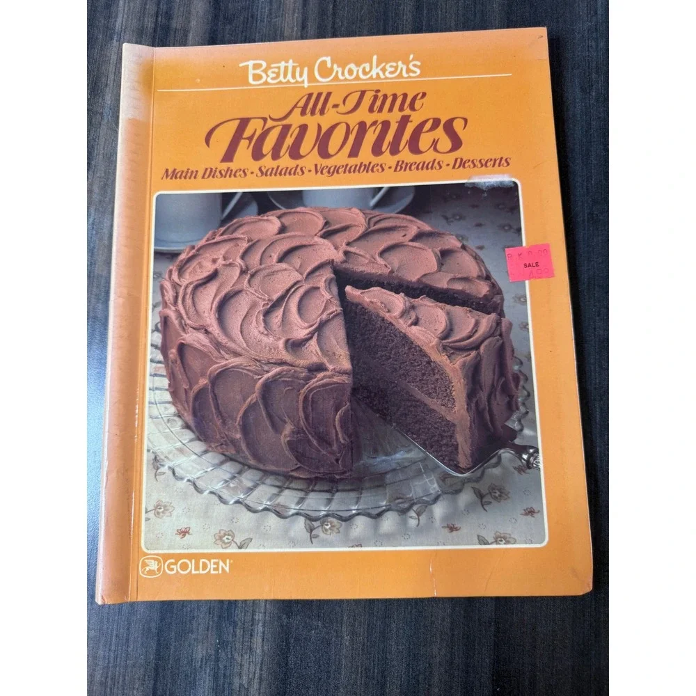 Betty Crockers All Time Favorites Cookbook 1984 Revised Edition Spiral Bound‎
