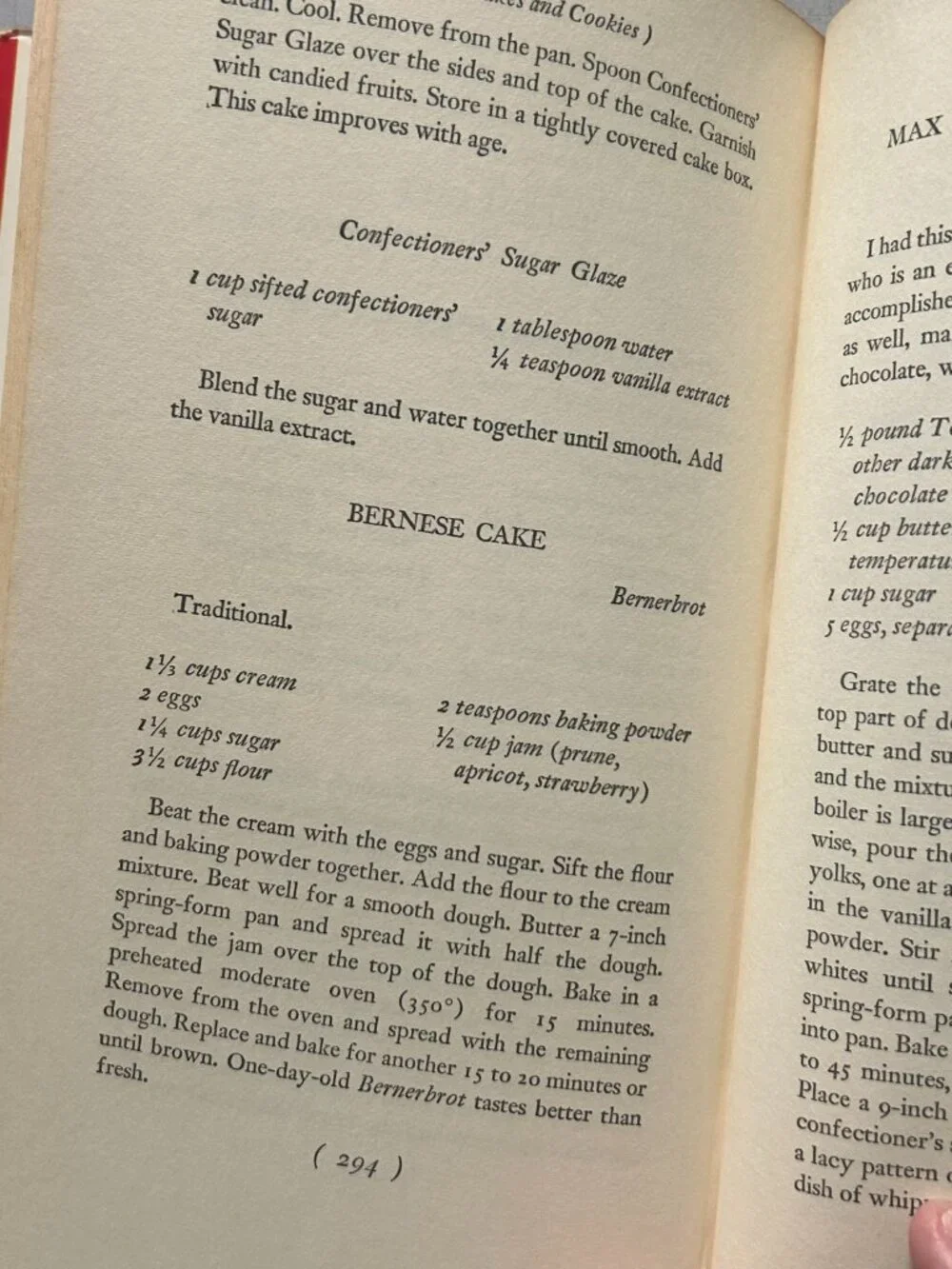 The Swiss. Cookbook vintage 1967