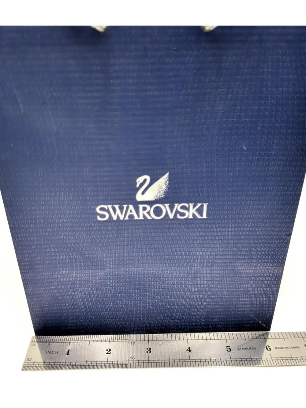 Swarovski blue paper