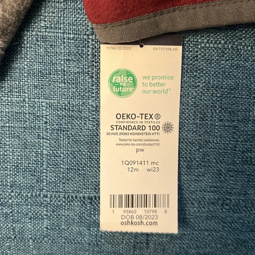 OshKosh Bgosh excellent zipper