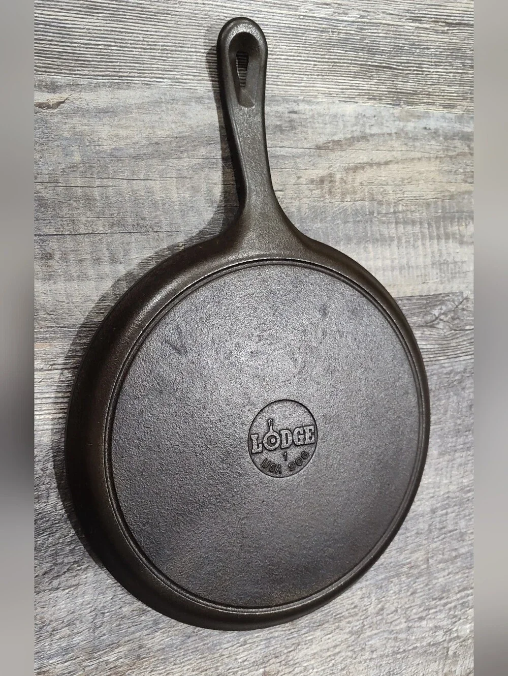 Lodge 9og seasoned