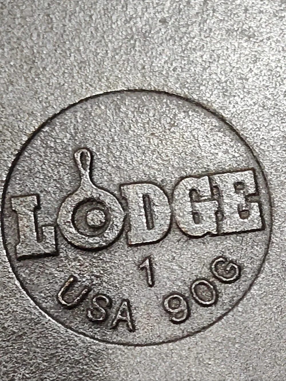 Lodge 9og seasoned