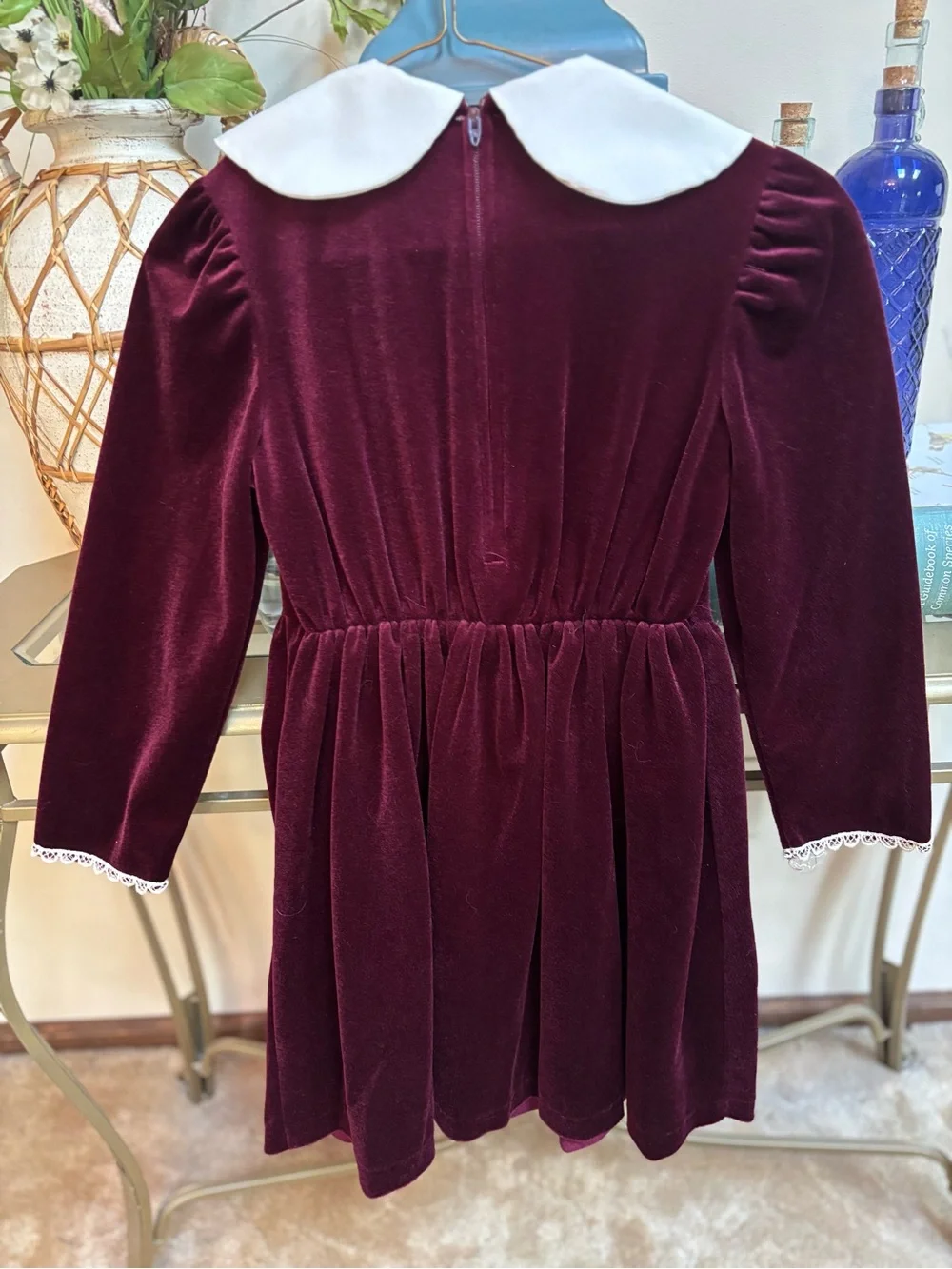 The Ribbons and Lace Collection girls velvet
