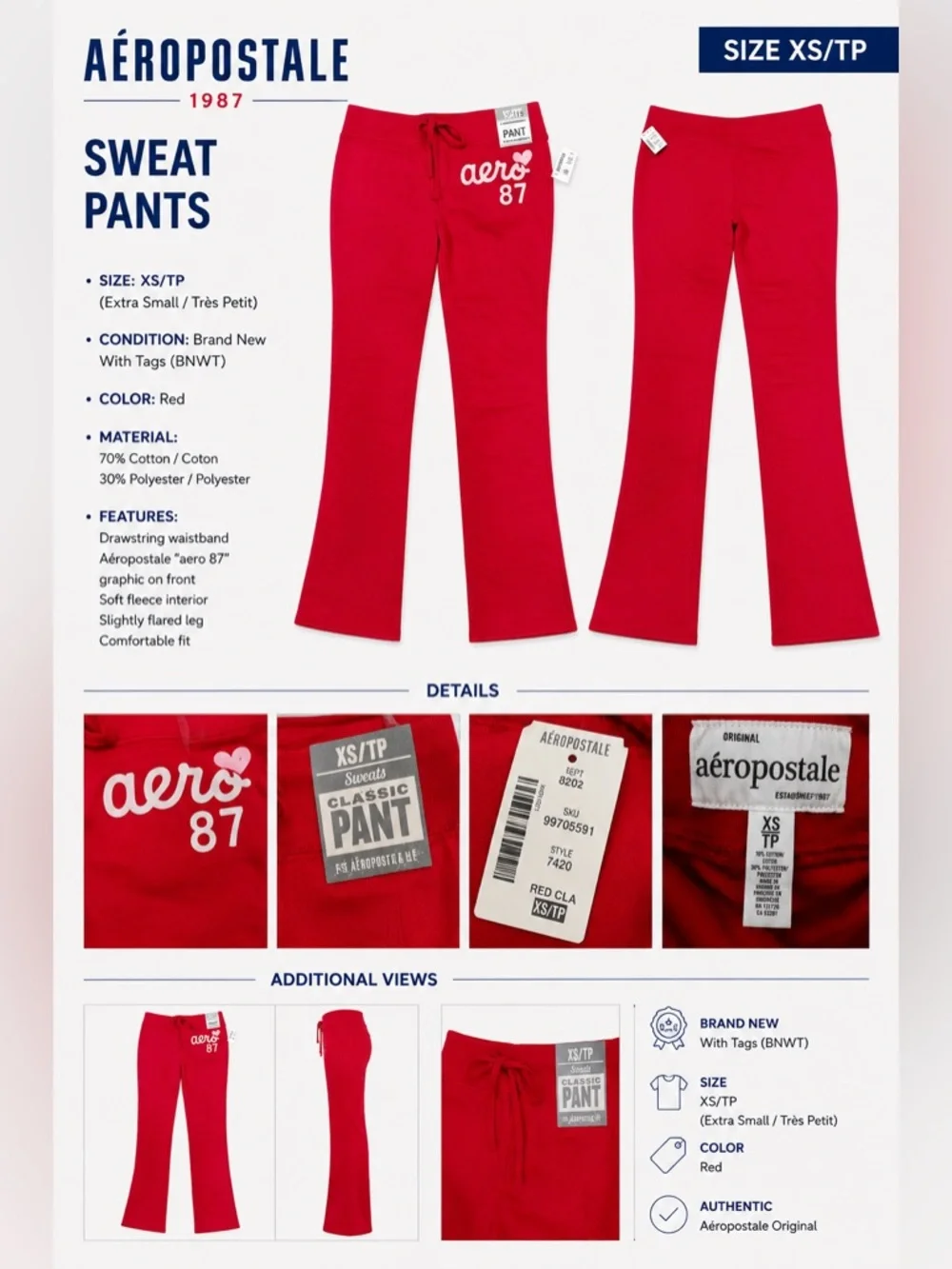 Aeropostale details brand