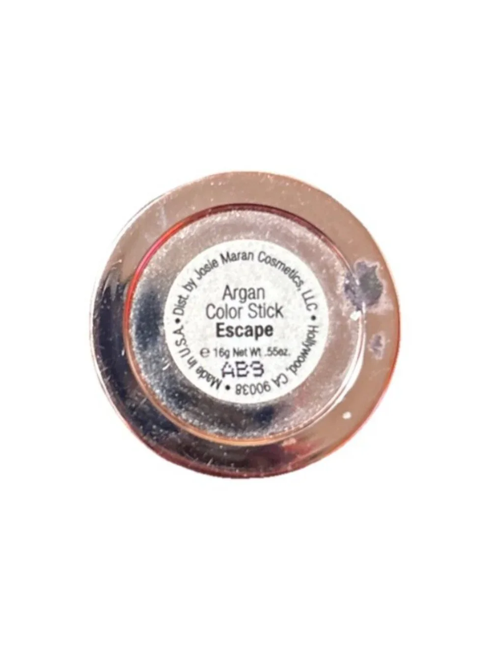 *Josie Maran Argan Color Stick in Escape 0.55 oz New. Twist Full Size