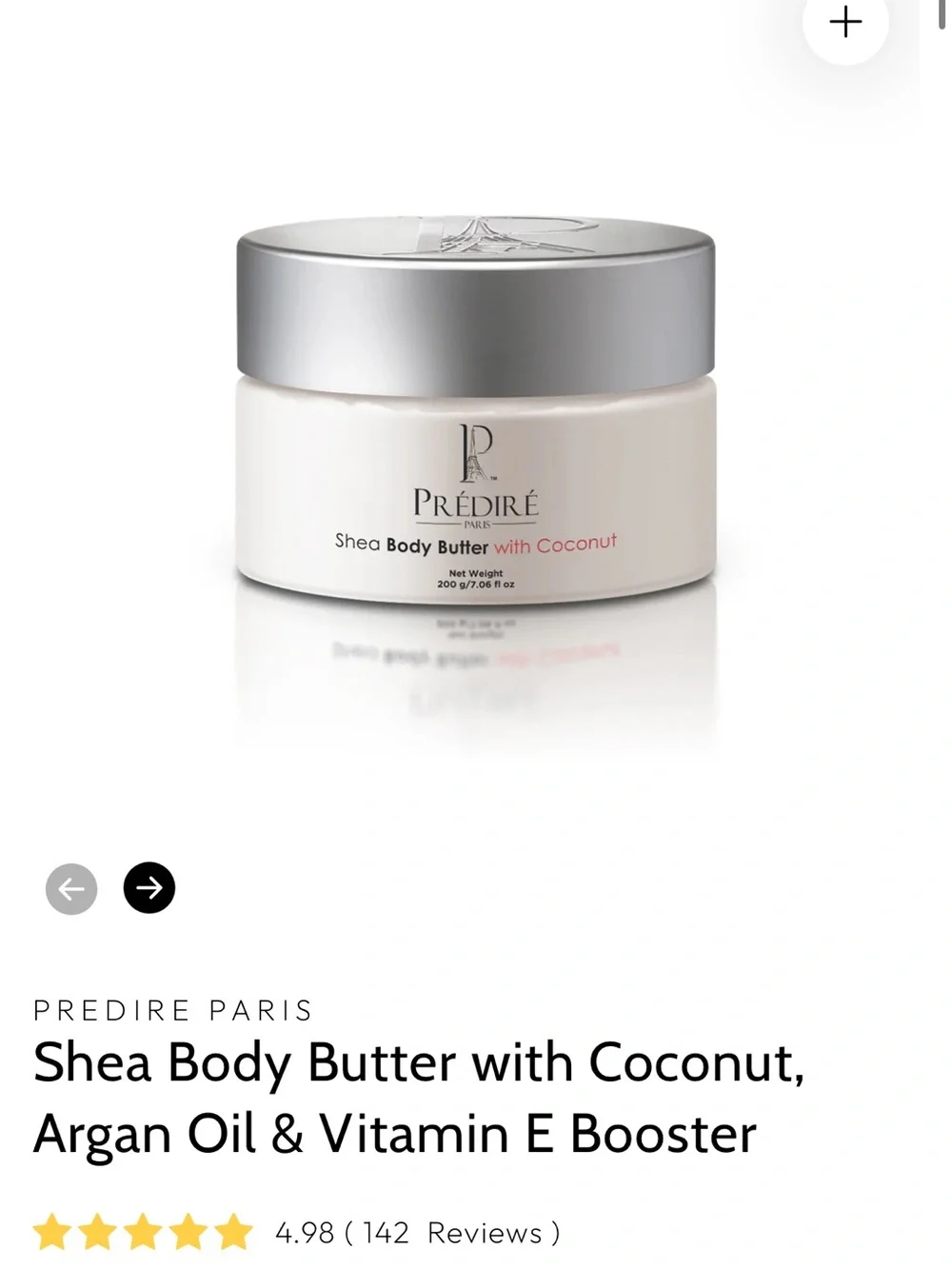 Prédiré Paris Coconut Sea Salt Body Scrub — Cream