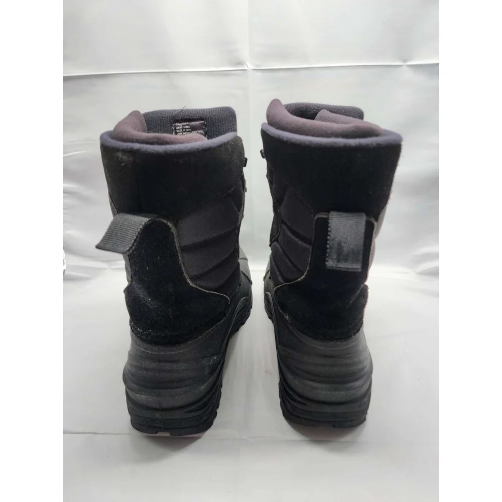 Totes Waterproof Insulated Winter Snow Boots Black Size 8 Mens Used