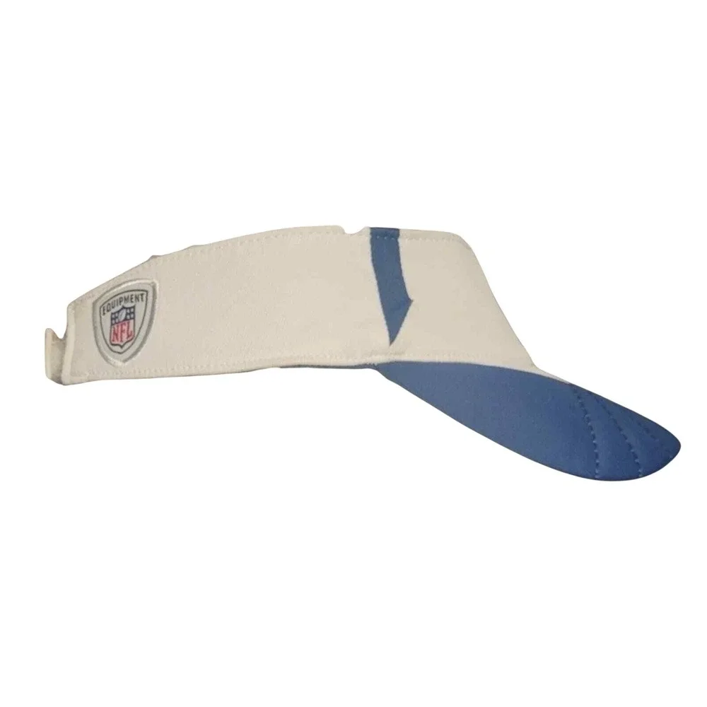 Reebok Indianapolis Colts NFL Authentic Sideline Visor Blue White Adjustable Hat