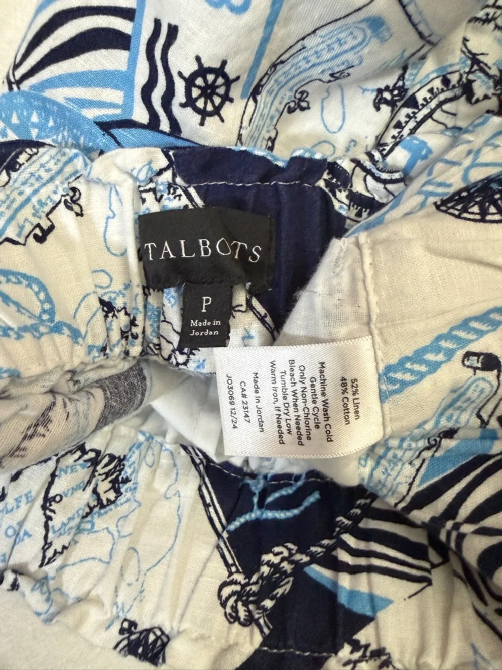 talbots printed