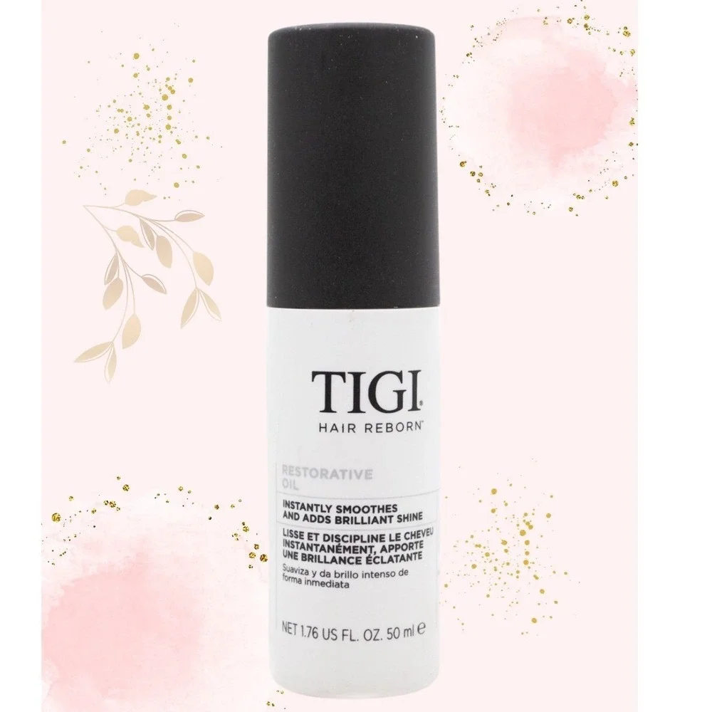 TIGI Hair Reborn Restorative‎ Oil 1.76 fl oz 50ml Smoothing Shine Serum *NEW*
