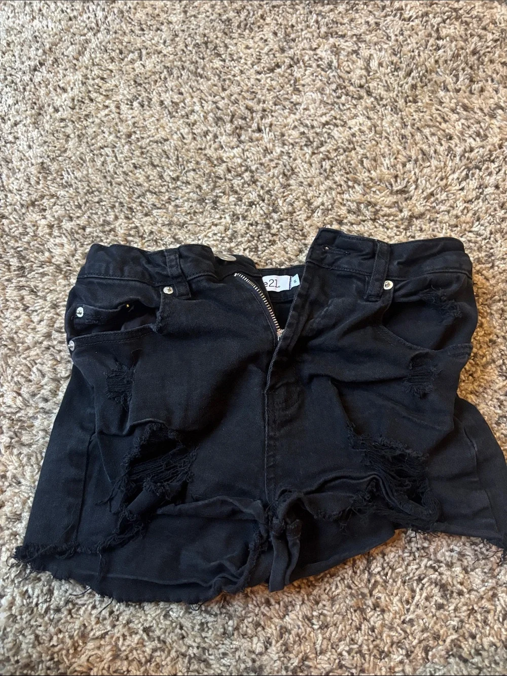 black denim
