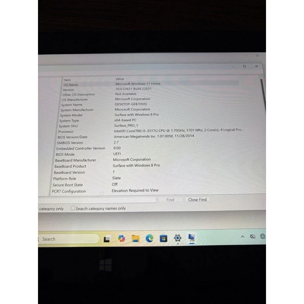 Microsoft surface pro