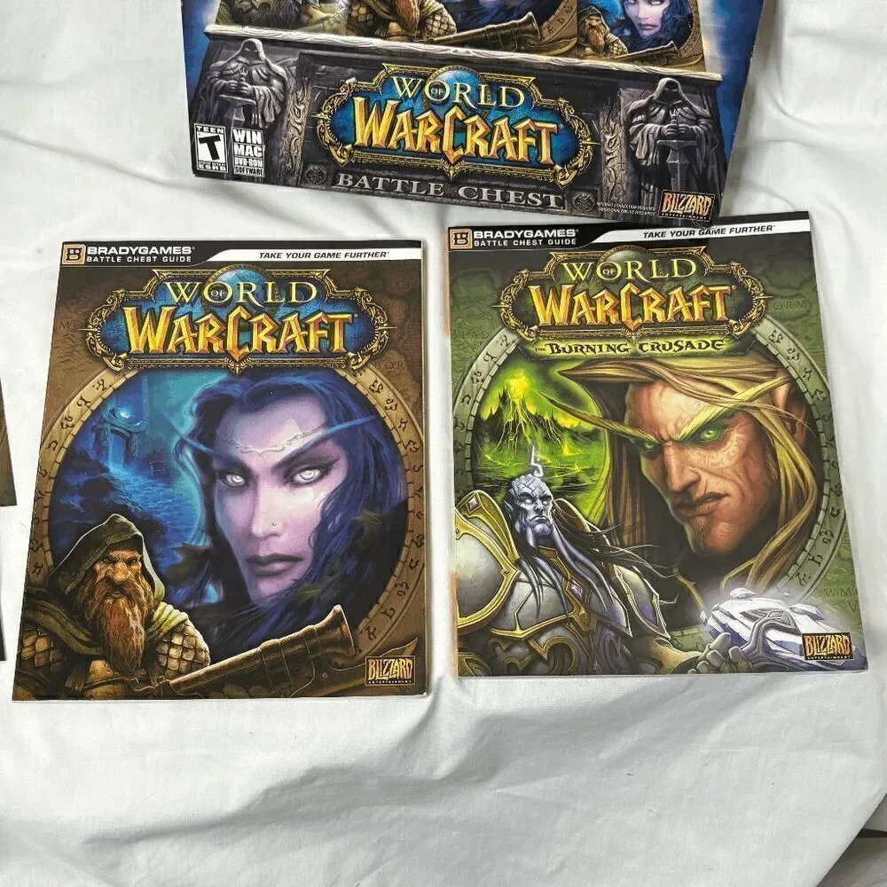 World of Warcraft Battle Chest (PC/Mac Computer Game) - See Pics‎ for Details