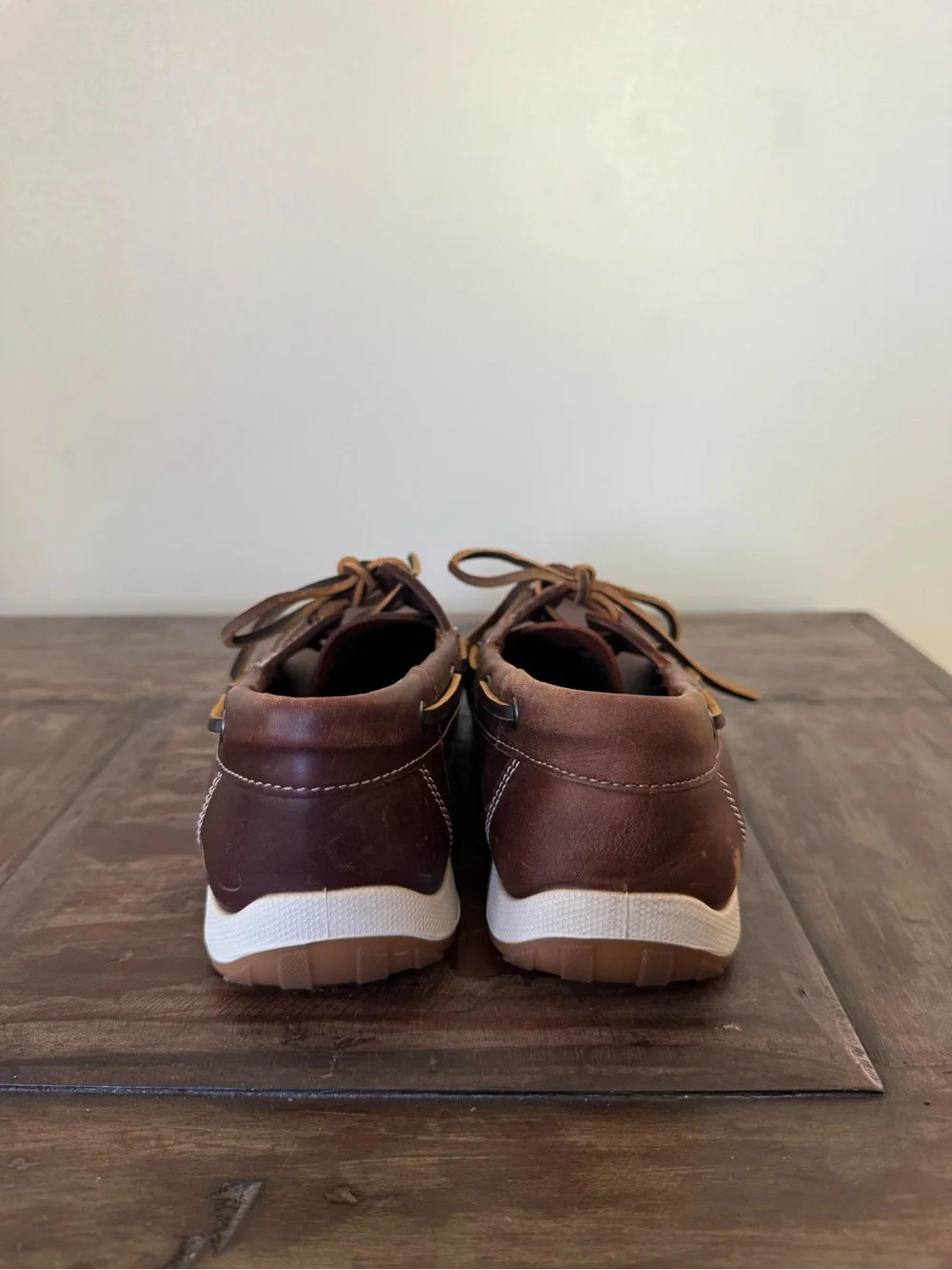 Ecco brown leather