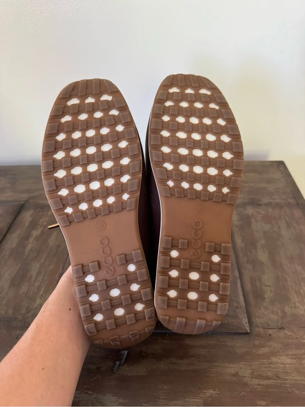 Ecco brown leather