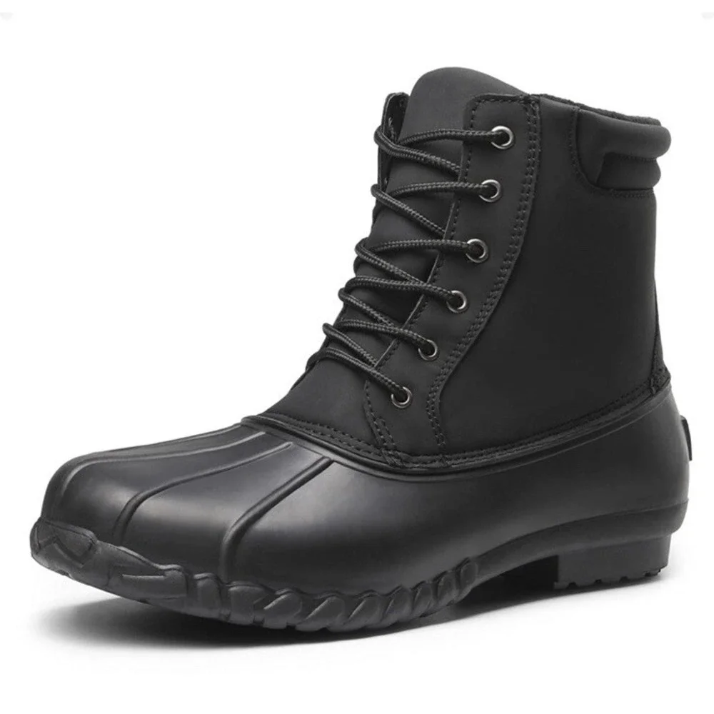 NortiV8 Duck Boots SNSB227M Black Snow / Rain Boots Size 13