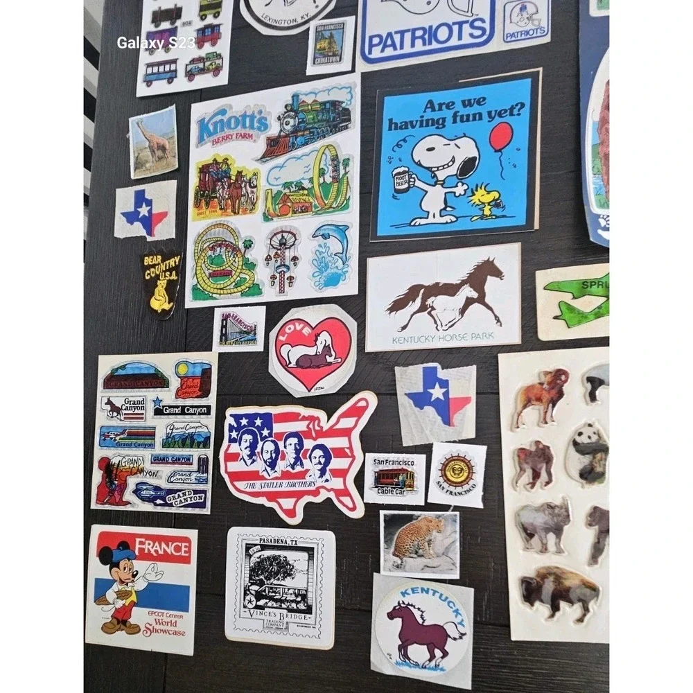 Assorted vintage 1980