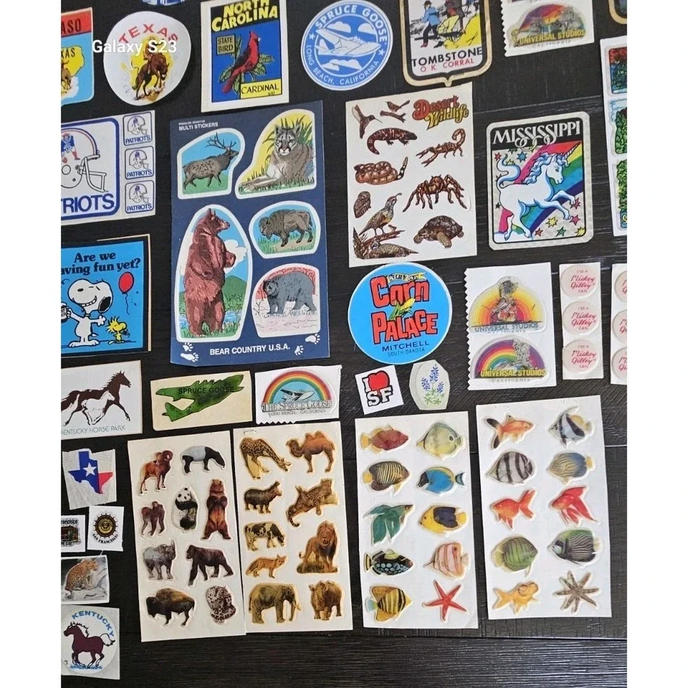 Assorted vintage 1980
