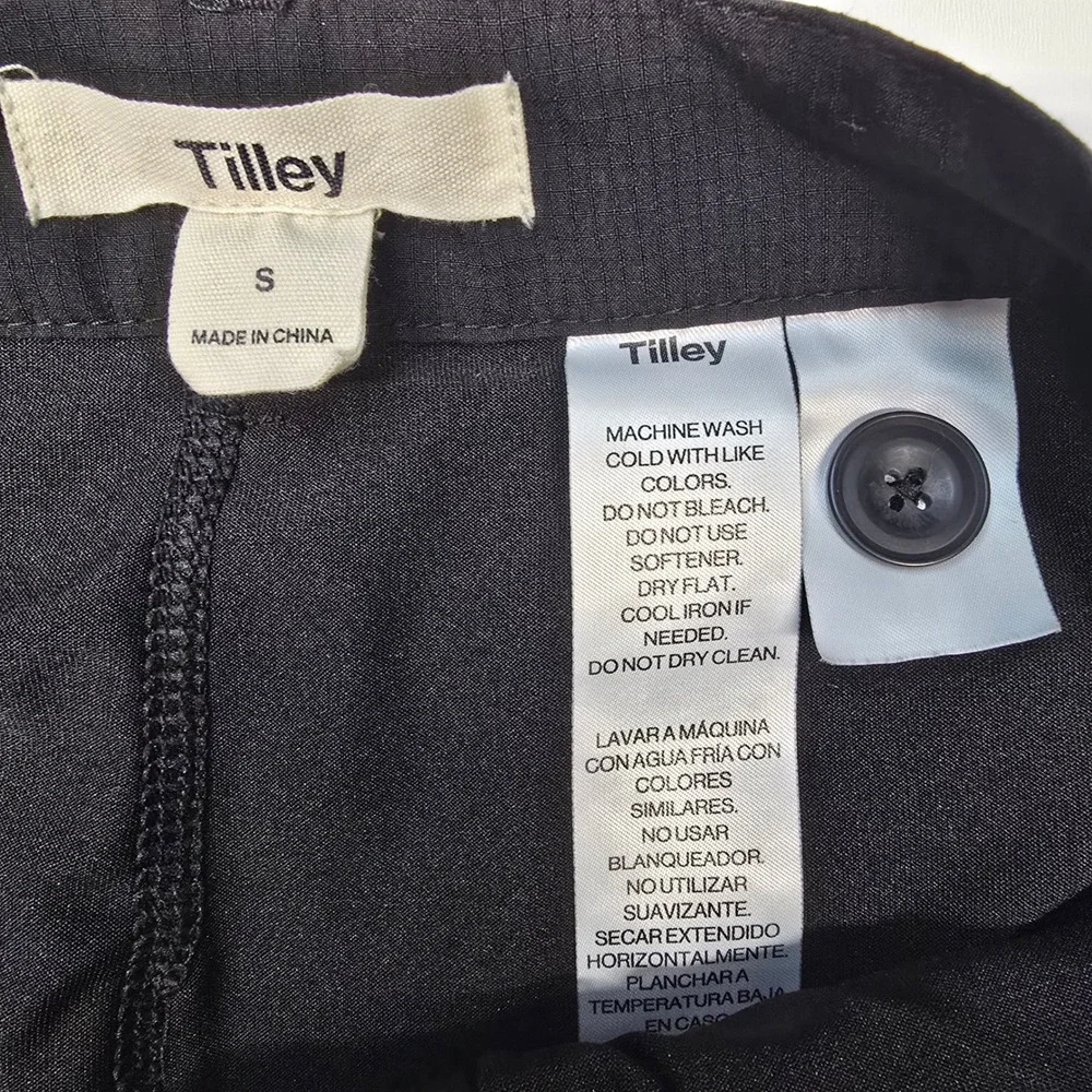 Tilley black ripstop