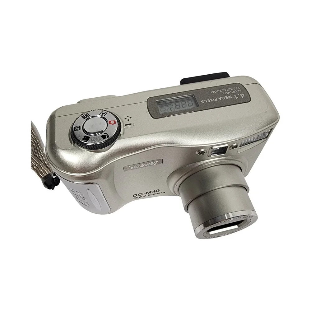 Gateway DC M40 Digital Camera 4.1MP 2x Optical Zoom Silver