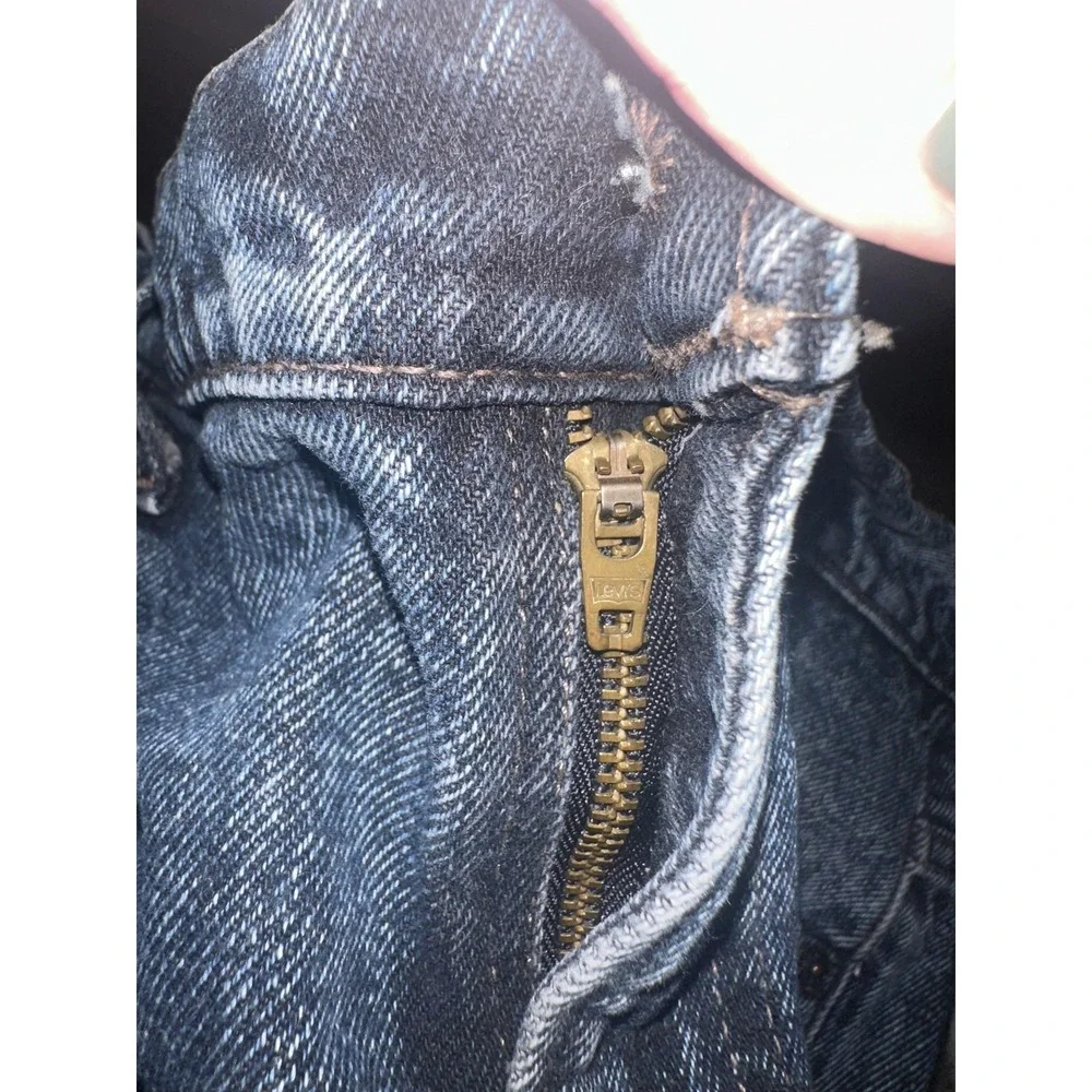 Levis leather stonewash stamp