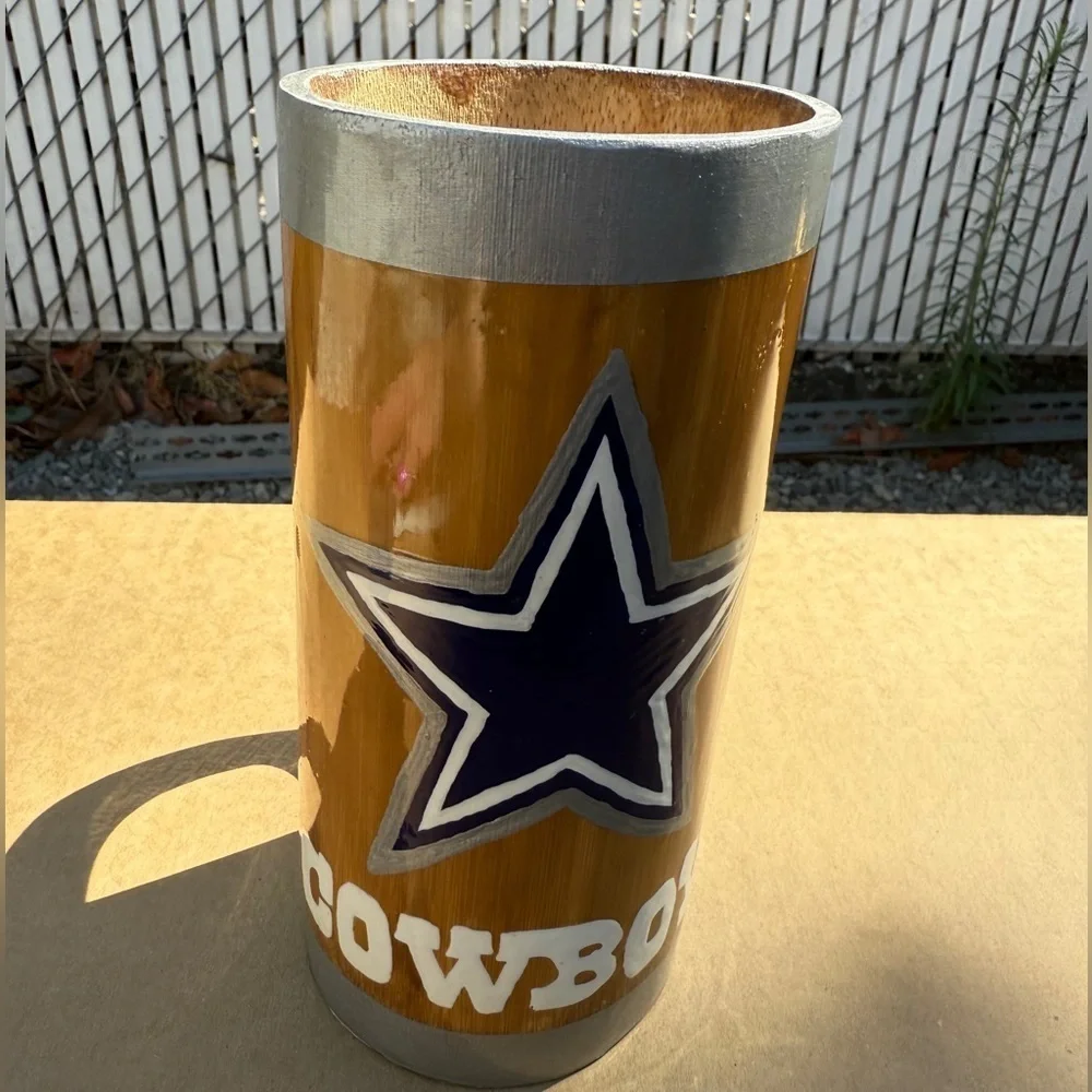 Dallas Cowboys NFL Themed Wooden Mug