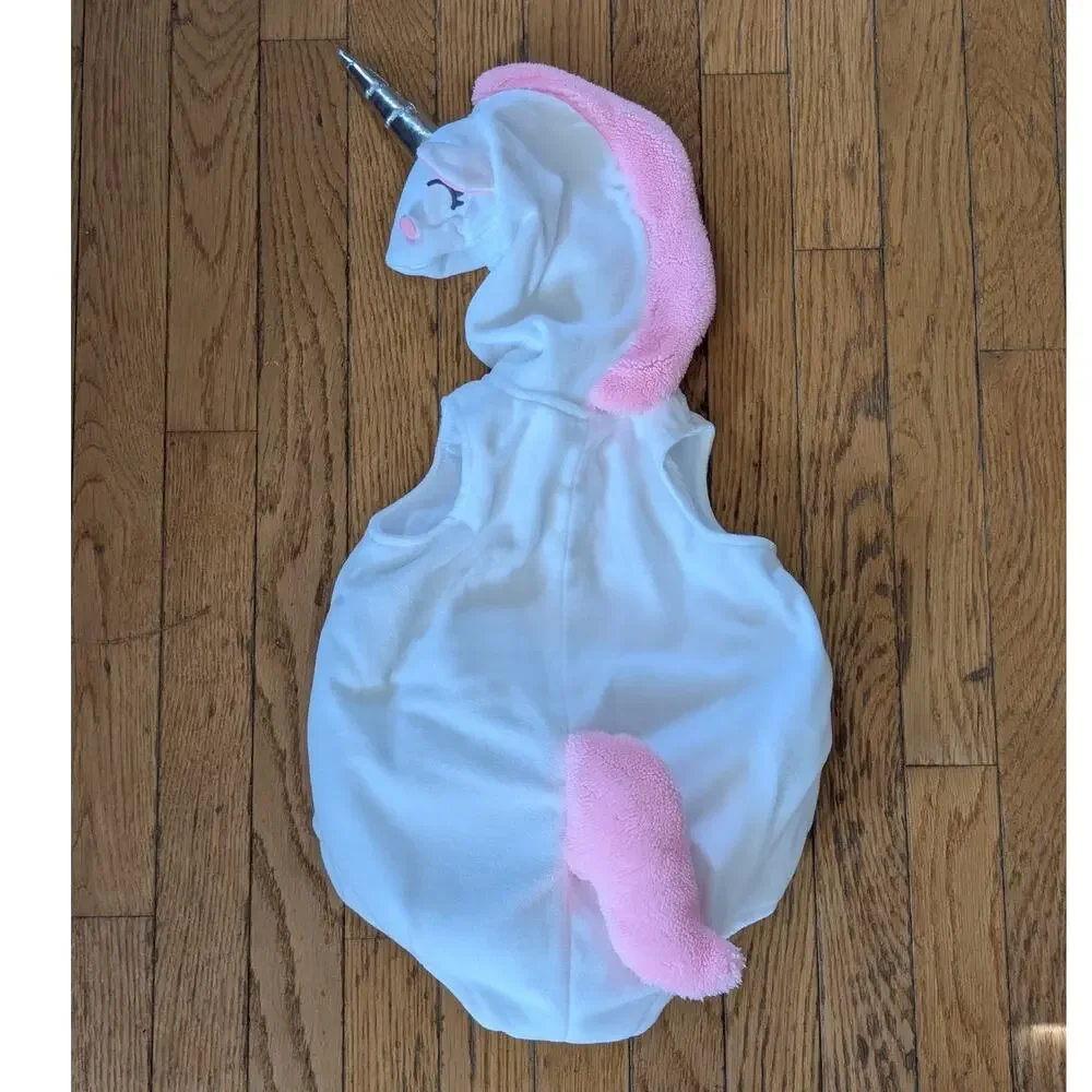 Carters Unicorn Baby Infant Halloween Costume 3-6 Months White Pink