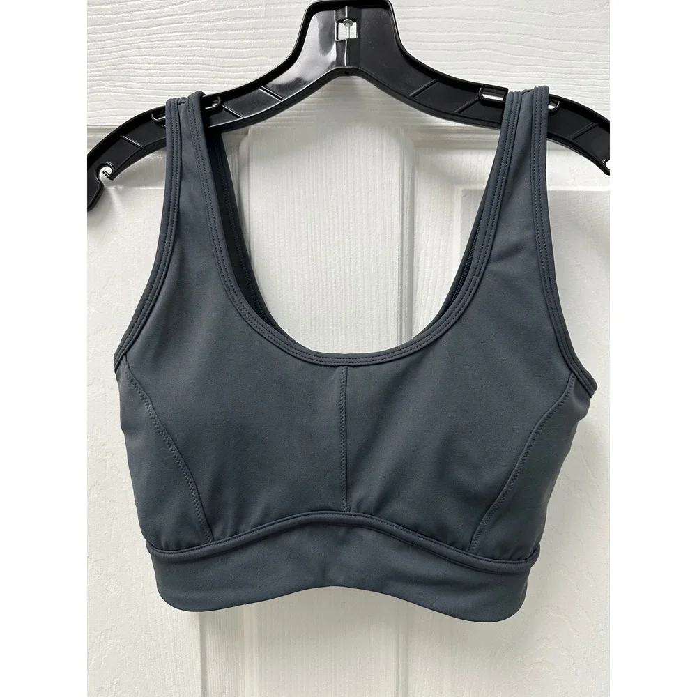 Allfenix Sports Bra Dark Gray Size Medium