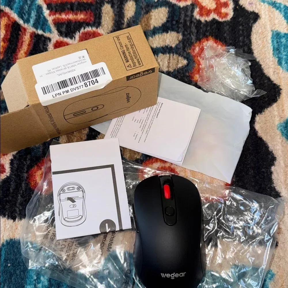 Wegear MW16 wireless mouse Black like new